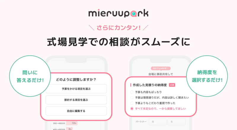 mieruupark 相談スムーズに
