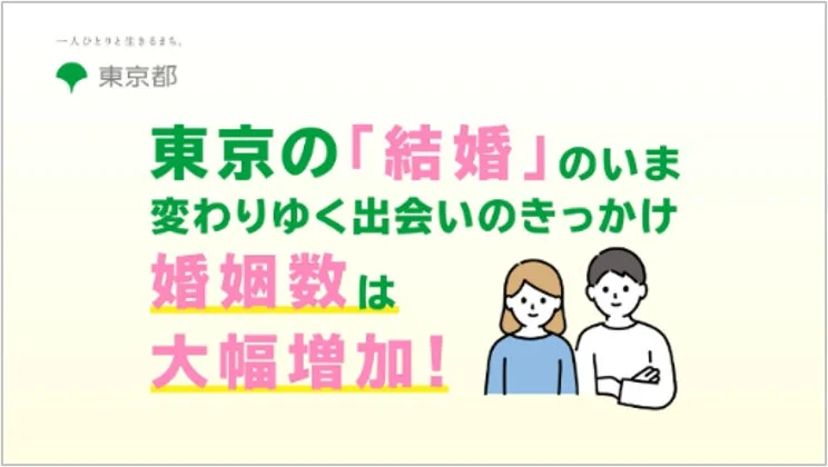 東京都の結婚の現状
