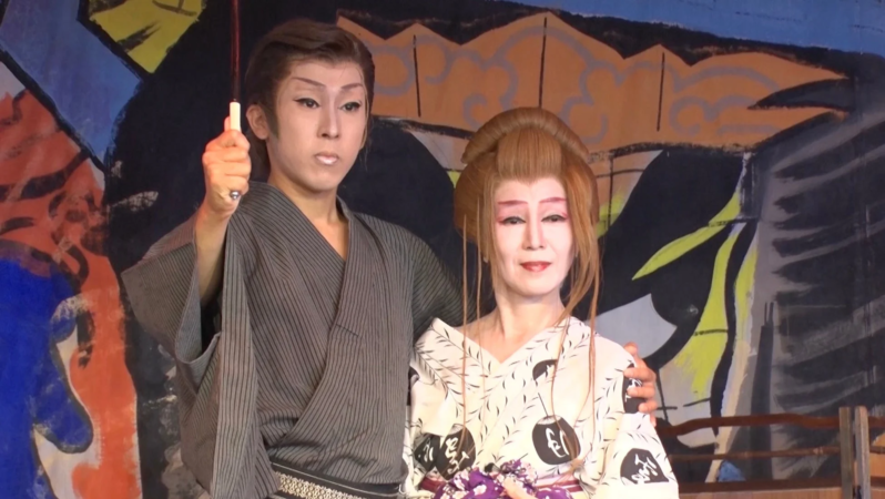 大衆演劇の舞台