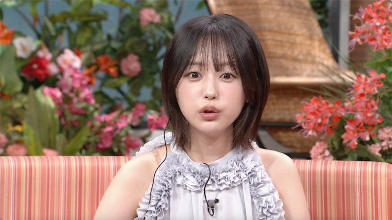 なえなのの驚きの表情